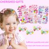 62 Pcs Cute Girls Hair Clips Toddler Girls Hair Accessories Candy Rainbow Hairpins Unicorn Cute Barrettes Clips Candy Fruits hair clips Set for Girls Kids Baby (Style 1)