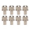8Pcs Hexagonalagonalagonal Wheel Hub Nut Universal 12mm Drive Adaptor Extension Column Stainless Steel