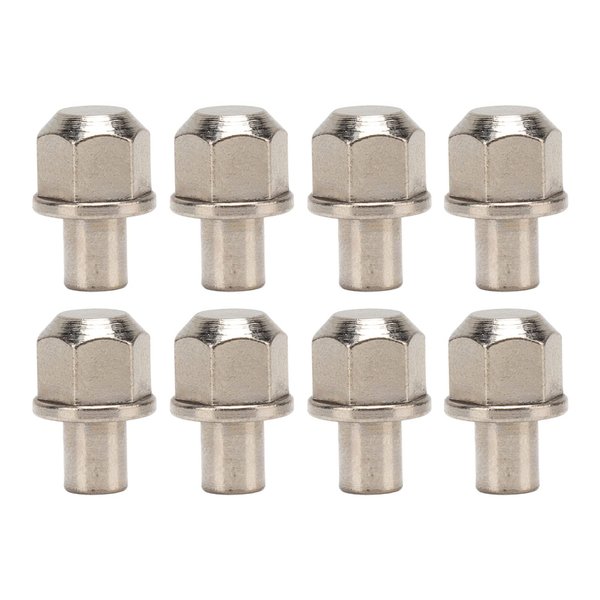 8Pcs Hexagonalagonalagonal Wheel Hub Nut Universal 12mm Drive Adaptor Extension Column Stainless Steel