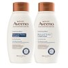 Aveeno Fresh Greens Shampoo + Conditioner with Rosemary, Peppermint & Cucumber to Thicken & Nourish, Clarifying & Volumizing Shampoo for Thin or Fine Hair, Paraben-Free, 12 Fl Oz