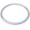 Tiny Silver Nose Ring - Snug 7mm Hoop 20 Gauge Piercing – Dainty 925 Sterling Silver Nose Piercings – Body Jewelry Piercing Hoops – Gift Ready Purchase