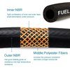 HOUSUN Fuel Line 5/16 Inch ID, Fuel Hose 10FT 300PSI High-Pressure, J30R7 Fuel Line Hose NBR for Automotive Fuel Systems Engines.