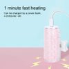 USB Instant Heat Ceramic Hot Hair Rollers, Portable Hair Curlers Bangs Curling Hair Styling Tool Mini Electric Hair Curler DIY Hairdressing Tool