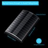 2 Pieces Eyelash Pallet Eyelash Extension Tray Crystal Pallet Bigger Size Glass Pallet Lashes False Lash Tray Strip Adhesive Glue Holder for Eyelash Extensions, 4.13 x 2.36 x 0.47 Inch