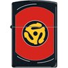 Zippo 218 Vinyl LP Record Black Matte Windproof Lighter