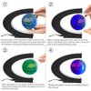 FUZADEL Multi-Color Changing Floating Globes Levitating Globes Lamp Magnetic Levitation Floating Globes of the World for Home/Office Desk Floating Magnet World Globe (Valentines Day Decorations)