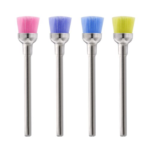NMKL38 4PCS Nail Drill Bit Set Cleaning Brushes Professional Nail Drill Machine Manicure Accessories, Mixed color