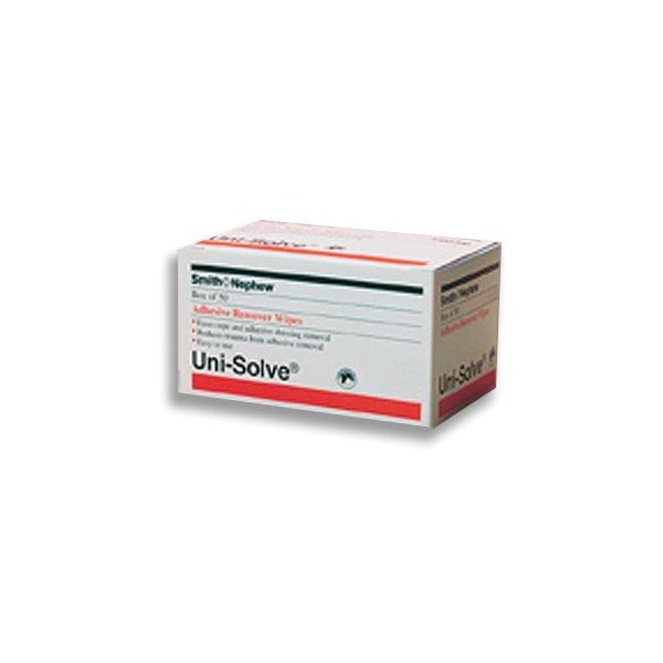 Uni-Solve Adhesive Remover Wipes (Box of 50)