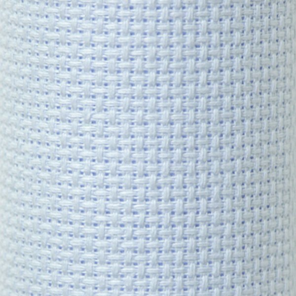DMC GD1436-4600 Classic Reserve Gold Label Aida Fabric Box, Light Blue, 14 Count