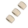 Aisonbo Hair Bun Maker, Size 5.9 inch Magic Bun Shaper Donut Hair Styling for Kids Curler Roller Dish Headbands,3 Pack,Blonde
