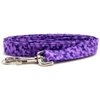 K9 Bytes Purple Butterflies Dog Leash for Walking, Running and Training Small