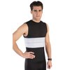 NYOrtho Rib Brace - Plush Chest Brace For Men - Fits 30"- 75" - Rib Injury - Cracked, Fractured or Dislocated Ribs - Rib Protector - Rib Cage - Rib Belt - Rib Wrap - Rib Compression