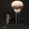 MÜHLE ROCCA Jet Black Stainless Steel Safety Razor