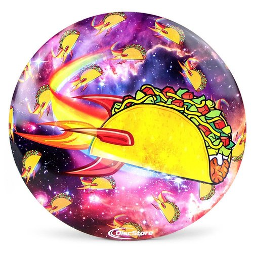 Discraft ESP Buzzz Custom Supercolor Disc Golf Midrange Flying Disc - Galaxy Tacos