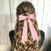 Ribbon Bow Hair Clips, 2Pcs Handmade Bows Barrettes Hair Bows Alligator Clips Ribbon Hair Accessories for Girls Toddlers Teen