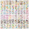 Habett Tattoos for Kids, 60 Sheets Mixed Styles Temporary Tattoos Stickers Set for Girls and Boys, Space Dinosaur Animals Tattoos for Kids Birthday Party Supplies