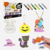 Meijiaxin DIY Crystal Paint Arts and Crafts Set, Window Art for Kids Suncatcher Kits, Crystal Pendant, DIY Halloween Décor by Kids