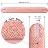 Whaline 4 Pack Spa Facial Headband Super Absorption Makeup Hair Wrap Adjustable Coral Fleece Hair Band Soft Towel Head Band for Face Washing, Shower Sports Yoga (Pea Green, Pink, Beige, Light Gray)