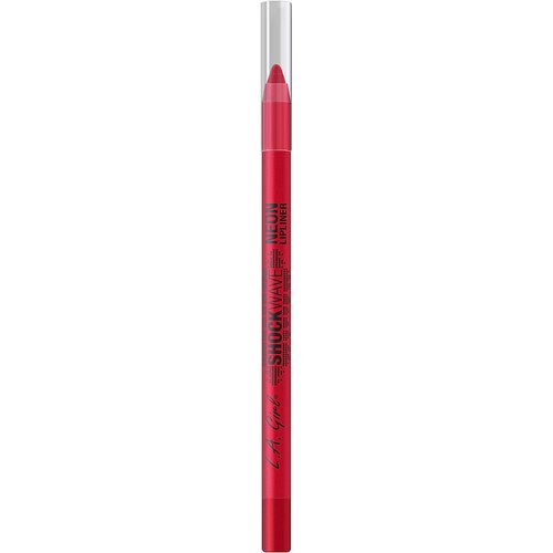 L.A. Girl Shockwave Neon Lipliner, Lipliner Pencil, Fiery, 0.04 oz.