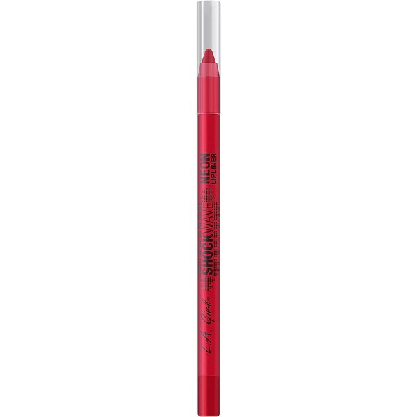 L.A. Girl Shockwave Neon Lipliner, Lipliner Pencil, Fiery, 0.04 oz.
