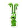 Plastic Rabbit - Squeaky Dog Toy (Green)