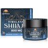Ajoblanco 800 Mg Himalayan Shilajit Resin, Shilajit Pure Himalayan Organic, Shilajit Supplement with Purity, High Dosage & Potency for Energy, Strength & Immunity, Men & Women, 30 Grams, Pack of 2
