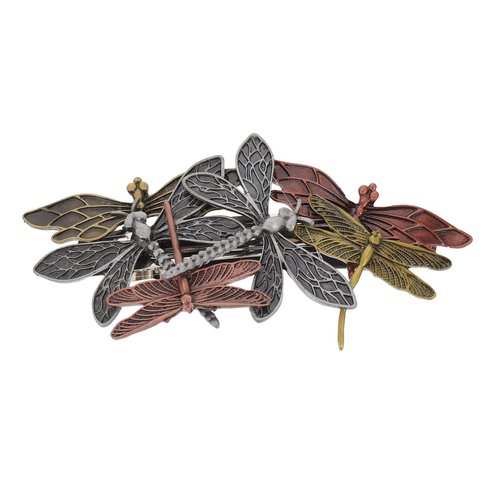Steampunk Hair Barrettes steampunk hair pin decorative hair clips steampunk decor Punk Barrettes Vintage Hair Pin dense Miss gear Butterflies Hair Clip