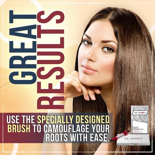 Premium Root Touch Up - Mi Amor - Fast and Grey Hair Root Cover Up - Extend Time Between Salon Trips - Water-resistant Root Cover Up - Blonde