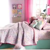 JORGE’S HOME FASHION New Pretty Collection Unicorn Kids Girls Reversible Comforter Set 3 PCS Twin Size