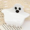 Halloween Hair Claw Clips Hair Claw for Women 1Pcs White Ghost Hair Claw Clips for Thick Hair White Hair Clips Hair Clips Resin Hair Clips White Cute Ghost Halloween Clips Cute Hair Clips Accessories