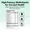 Theralogix ProCerv HP High-Potency Multivitamin - 90-Day Supply - Support for Women & Men - Immune Support Supplement - Includes Vitamin B, Vitamin C, Vitamin D & Zinc - NSF Certified - 270 Capsules