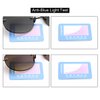 YIMI 2 Pairs Rimless Bifocal Reading Glasses UV Protection Sunglasses Blue Light Blocking Lightweight Sun Readers for Unisex Men Women Outdoor Driving Safety Eyeglasses Tinted Lens Shades Eyewear 2.5