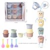 13PCS Baby Stacking Toys Nesting Cups, Stacking Cups Toy, Drain Holes for Cup Stacking Set, Baby Stacking Cups Bath Toy for Toddlers 1-3