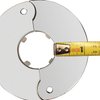 Floor and Ceiling Plate Split Flange, Fits 1 Inch IPS Galvanized Pipe or 1-1/4 Inch Copper Pipe, Chrome Finish (Pack of 6)