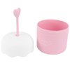 DOITOOL Face Wash Foam Maker Facial Cleanser Foam Cup Whip Bubble Maker Foam Whip Maker Facial Skin Cleansing Care for Home Travel Pink
