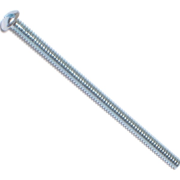 Hard-to-Find Fastener 014973315160 Slotted Round Machine Screws, 6-32 x 2-1/2, Piece-20, zinc