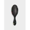 Hush & Hush - Floral Hair Brush - Strong Hair Brushes for Women with Thick Hair - Hair Detangler Paddle Brush a Smooth Shine - Strong Bristle Brush for Curly Hair & Straight Hair - Floral Hair Brush