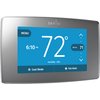 Sensi Touch Smart Thermostat by Emerson with Touchscreen Color Display, Programmable, Wi-Fi, Mobile App, Easy DIY, Data Privacy, Works with Alexa, Energy Star Certified, ST75S-Silver, C-Wire Required