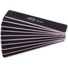 10pcs - PANA Jumbo Double-Sided Emery Nail File for Manicure, Pedicure, Natural, and Acrylic Nails - Black (Grit 180/240)