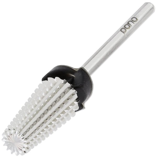 PANA Nail Carbide 5 in 1 Bit - Two Way Rotate use for Both Left and Right Handed - Fast remove Acrylic or Hard Gel - 3/32" Shank - Manicure, Nail Art, Drill Machine (Extra Coarse - XC, Silver)
