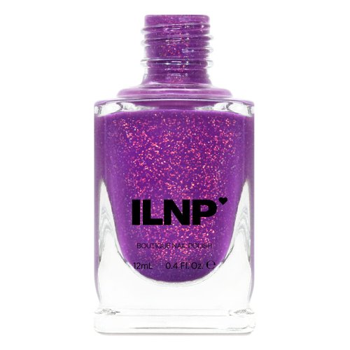 ILNP Paisley - Dark Magenta Holographic Shimmer Nail Polish