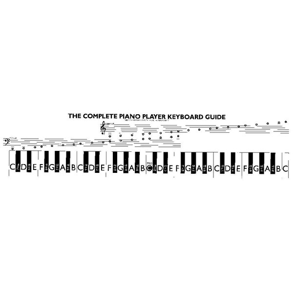 Music Treasures Co. Keyboard Guide Pack of 3