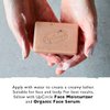 UPCIRCLE Cinnamon + Ginger Chai Soap Bar 3.5oz - Organic Vegan Cleanser For Face And Body - French Pink Clay + Glycerin Reducing Redness + Irritation - Natural, Cruelty-Free + Palm Oil Free