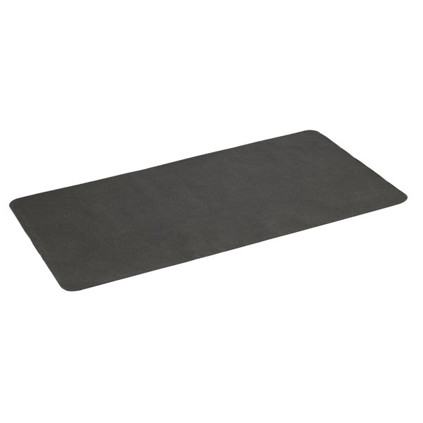 Diversitech Gas Grill Splatter Mat Outdoor Gas Grill BBQ Floor Mat - Absorbent, Place Under Grill - Protects Decks and Patios 60 x 30 Inches Black