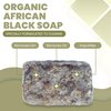 Raw African Black Soap Bar – Black African Soap for oily Skin, Scars, Dark Spots | Perfect for Pimples, Blackhead, Face & Body Wash | Face and Body Wash Soap 1 Count