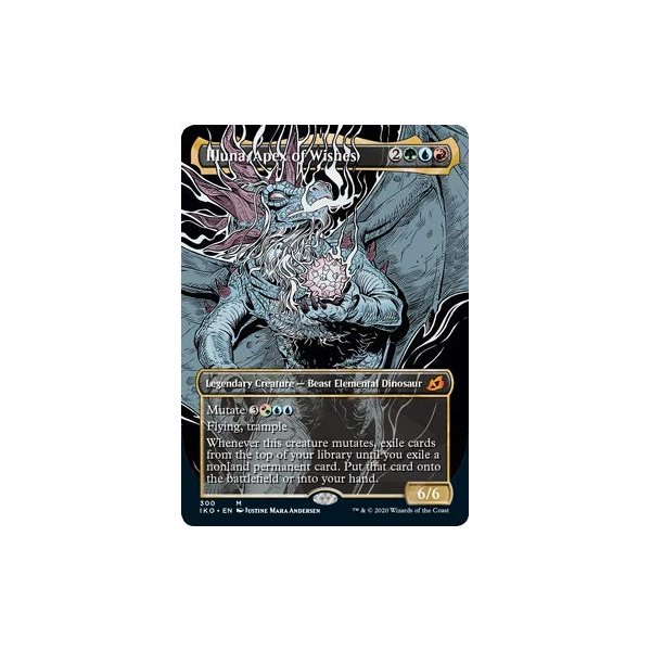 Magic: The Gathering - Illuna, Apex of Wishes - Foil - Showcase - Ikoria: Lair of Behemoths