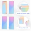 FRCOLOR 100pcs Box Diy Packing Box Small Container Pink Lip Stain Lip Gloss in Bulk Wrapping Paper Lipstick Wrapping Case Lip Gloss Packaging Empty Paper Lipstick Holder Label Pearlescent