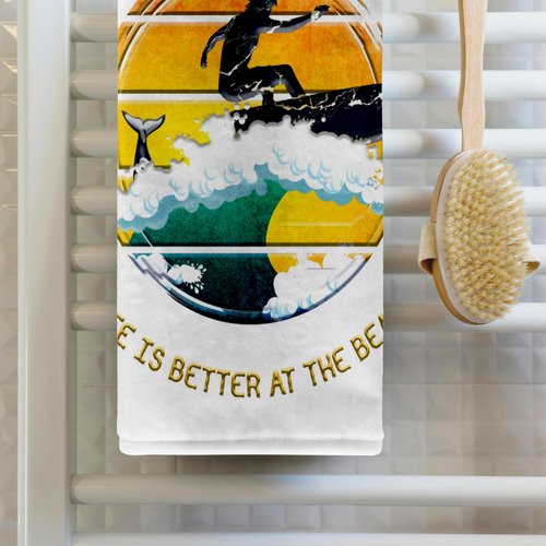 3dRose 15x22 Hand Towel - American Beaches - Cape Kiwanda State Natural Area, Oregon Alexis Design - American Beaches Oregon