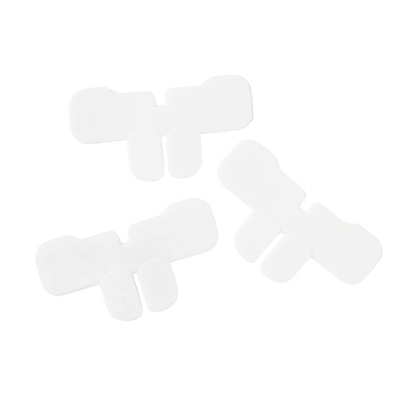 Fun Express 24 Pieces Easter Bunny Teeth, BPA Free Plastic, Easter Party Supplies, White