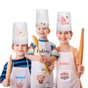 Ecoofor 24 Pieces Kid Aprons, Kid Chef Aprons with Pocket Children Chef Apron for Boys Girl's Kitchen Cooking Baking Painting Wear (Ages 5-12)